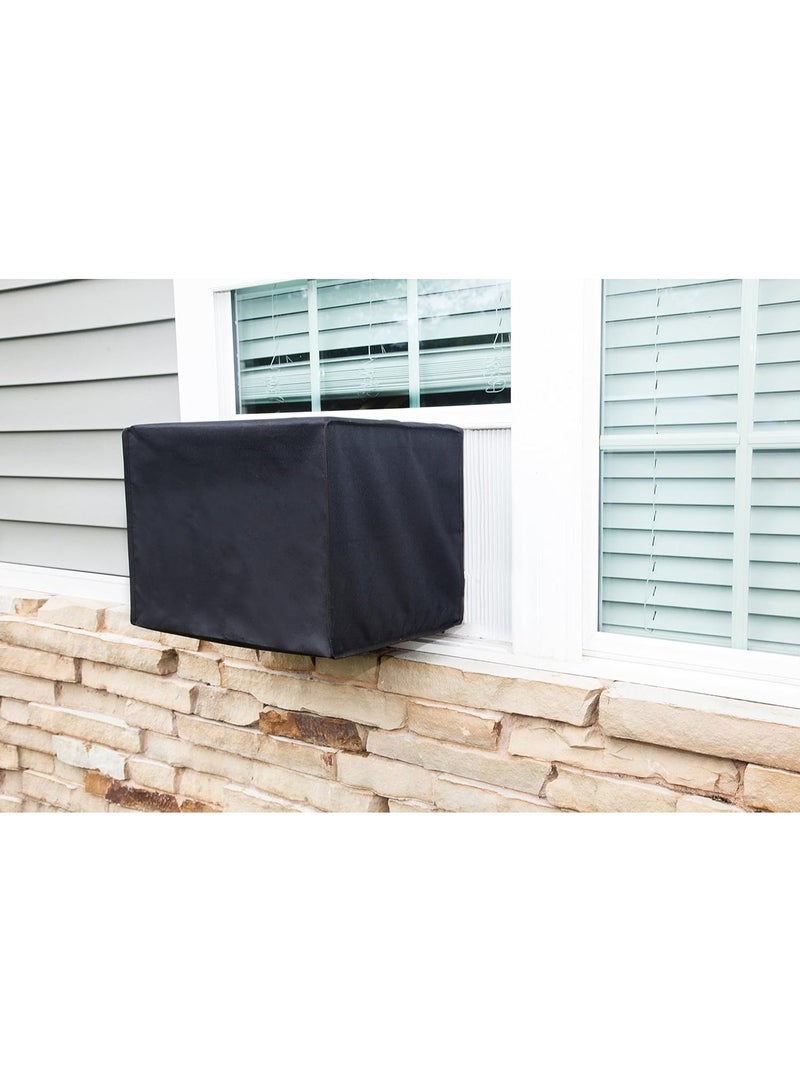 غطاء مكيف هواء بقوة 1.5 حصان، مقاوم للماء والغبار، شديد التحمل، تصميم عملي للاستخدام الخارجي. - Image 3